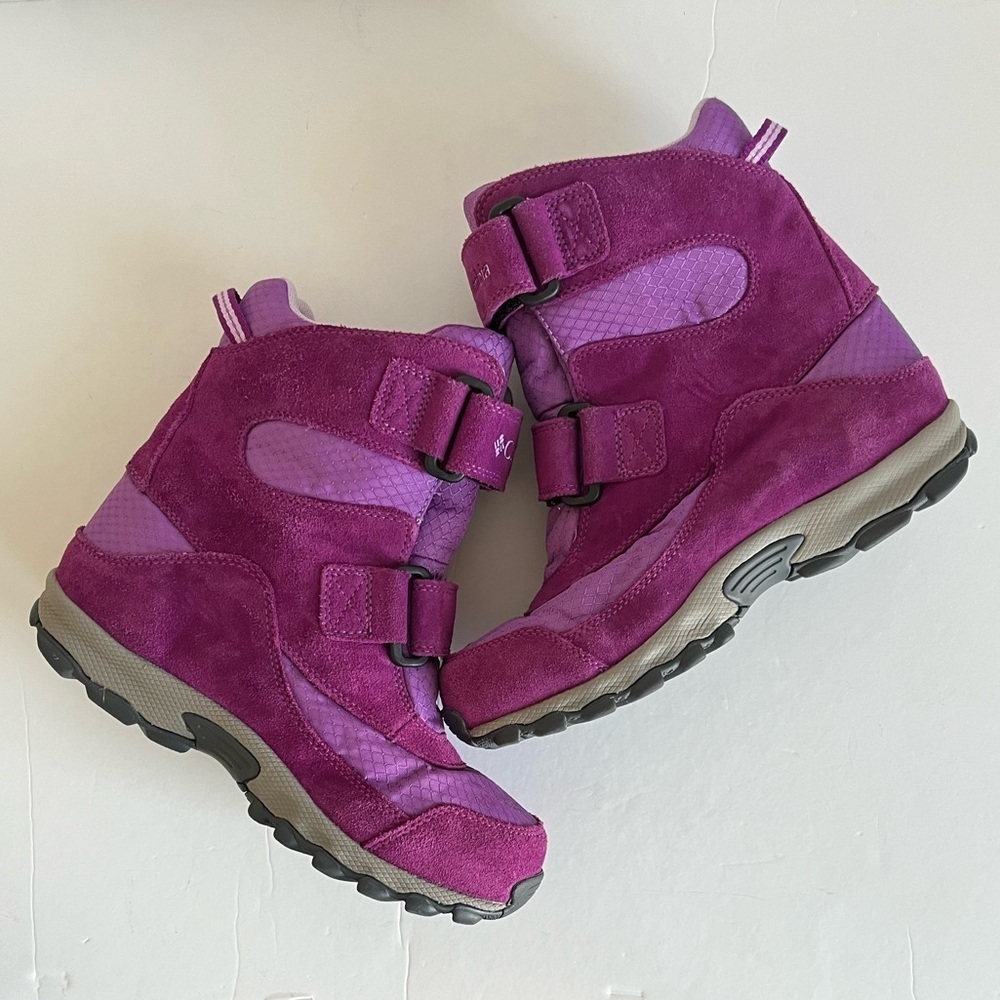 Columbia Parkers Peak Purple Snow Boots Youth 5Y / Women's 6W - Picture 5 of 9